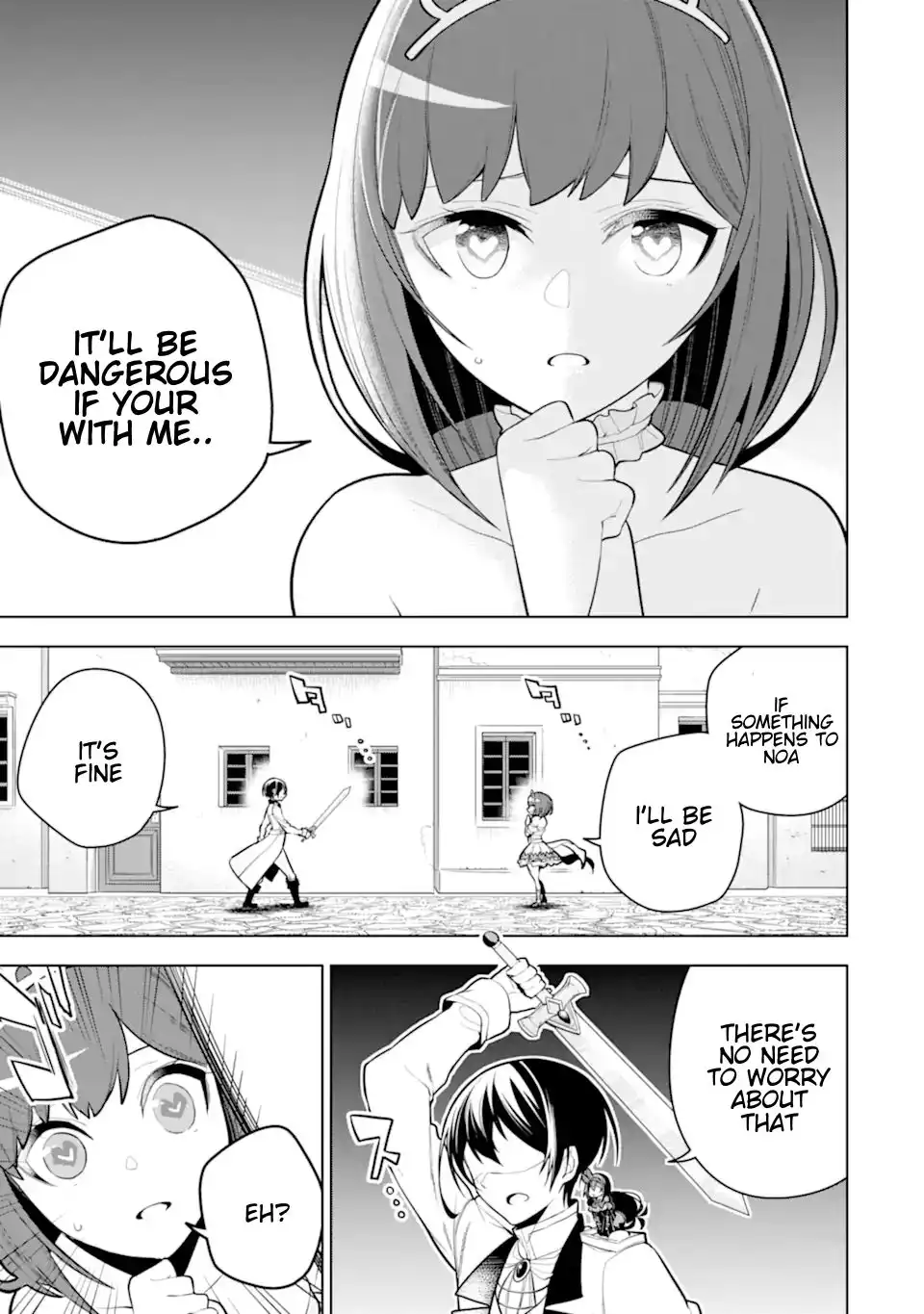 Sobiwaku Zero no Saikyou Kenshi Demo, Noroi no Soubi (kawaii) Nara 9999-ko Tsuke-hodai Chapter 32.4 3